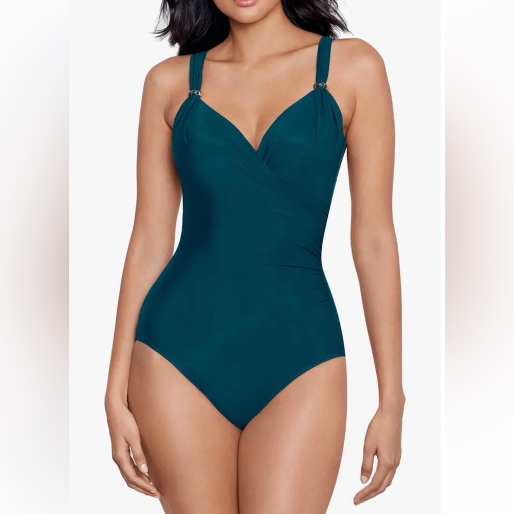 New Miraclesuit Razzle Dazzle Siren One Piece Swimsuit